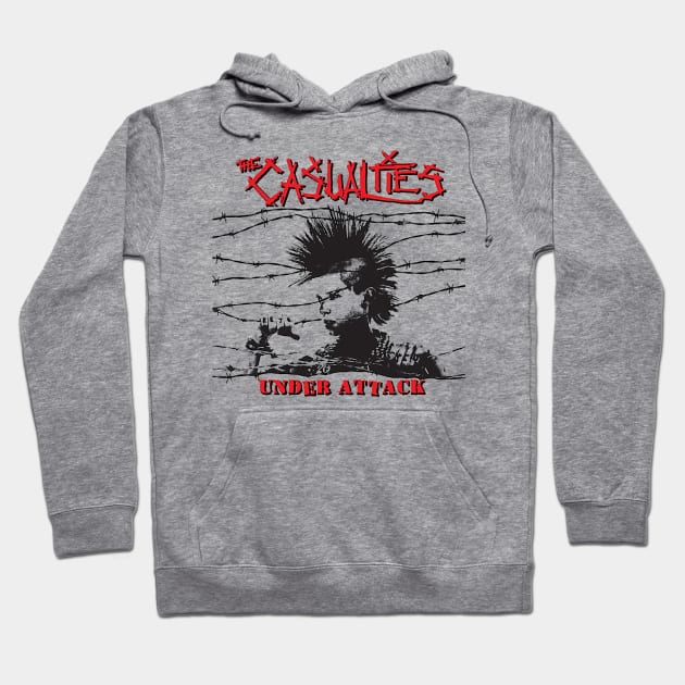 The Casualties 4 Hoodie by LEEDIA